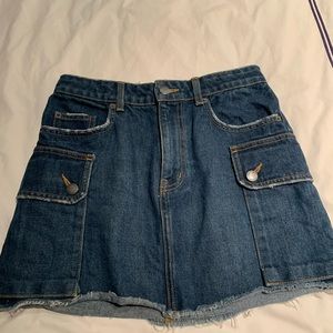 Carmar LF iconic mini jean skirt